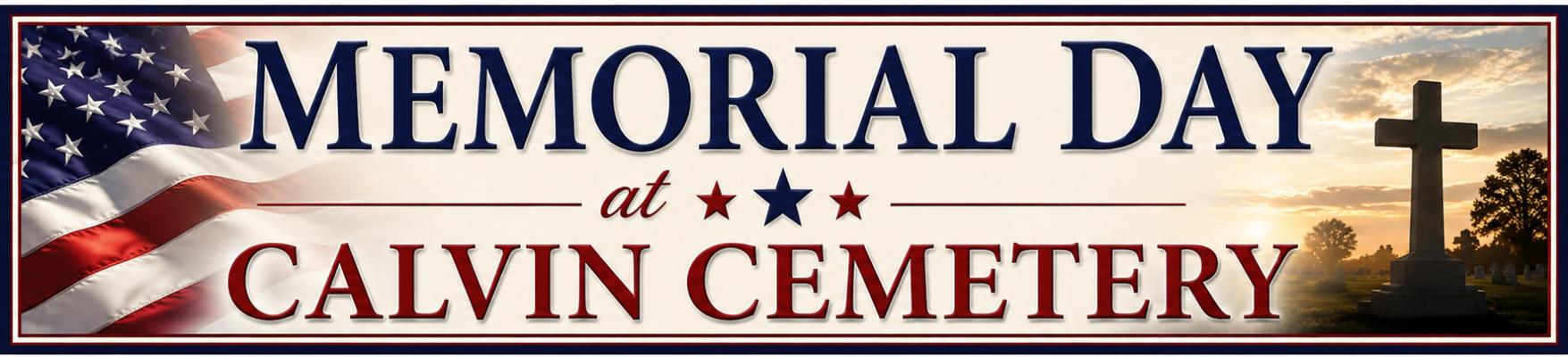 Many gathered today at Calvin Cemetery to honor their loved ones and those veterans who gave the ultimate sacrifice