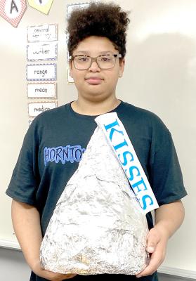 Tylus Elkins made a “Kiss” box for his Valentines Card box. Great job Tylus!