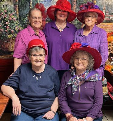 HUGHES COUNTY RED HATS MEET IN SEPTEMBER