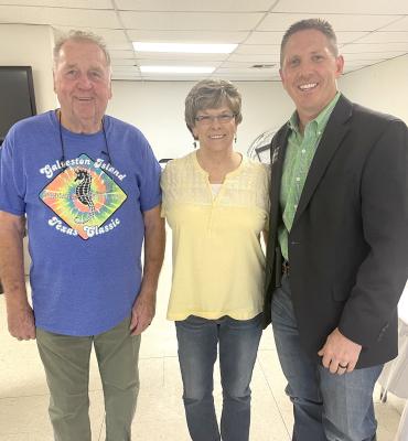 WAYNE AND GLENDA STINSON WITH JOSH