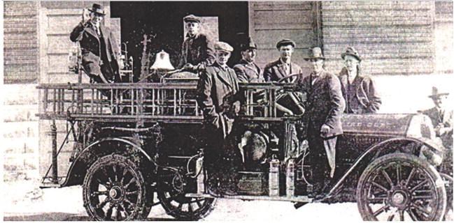 HOLDENVILLE’S FIRST, AND MOST RECENT FIRE ENGINES