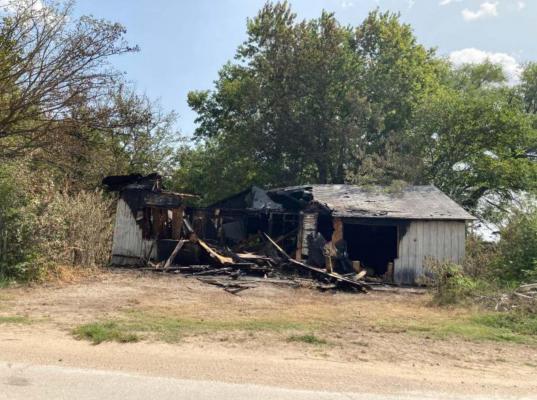 VACANT HOUSE FIRE
