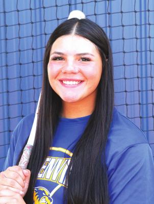 Holdenville softball standout, Cheyenne Fixico, is this week’s co-Wolverine of the Week. Chey is an outstanding pitcher and hitter.