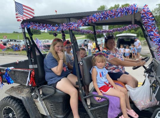 INDEPENDENCE DAY FUN IN CALVIN, OKLAH