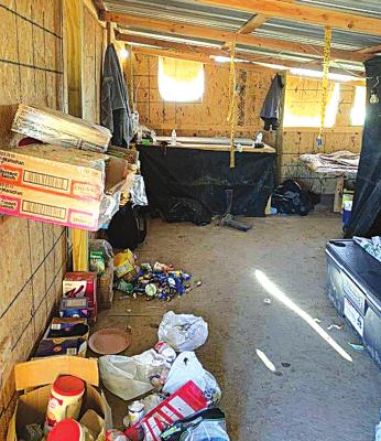 The living conditions for employees on an illegal marijuana farm in Muskogee were deplorable.
