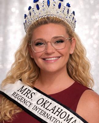 JORDAN NOWLIN HAS BEEN NAMED THE REIGNING MRS. OKLAHOMA REGENCY