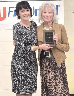JULIE CARR - HOLDENVILLE CITIZEN OF THE YEAR