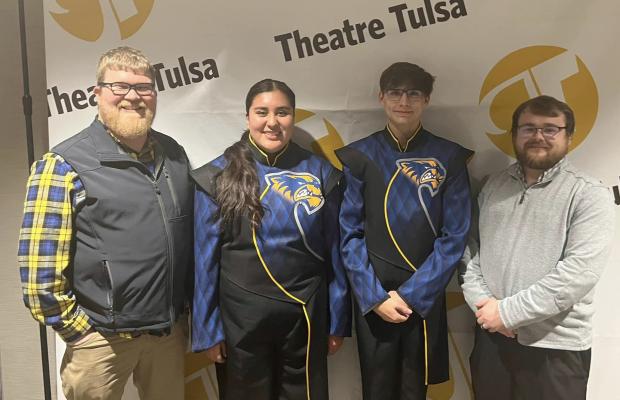 Eliza Maylen and Mason Carpitcher participated in the OkMEA All-State Bands this month. They have worked and practiced countless hours over the years. And today was a culmination of so many things for these awesome band students. 212 instrumental students in 3 All-State groups and only 9 were 3A band students and we are blessed with two of the very best. Mayson and Eliza are the first OkMEA All-Staters for Holdenville since 2001.