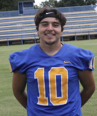 Izaiah Buck second team all-district defensive lineman
