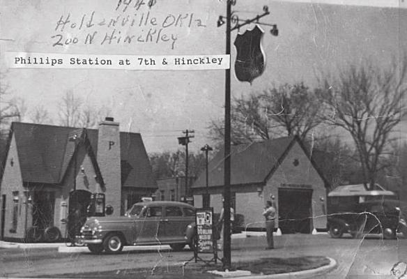 Who remembers the old Phillips 66 service station at 200 N. Hinckley where Cameron Miller’s used car lot is currently located? Here it is pictured in 1941. Later owned by Nathan and Tommie Wilson in the 1950s who had 2 children you may know, Dickey and Sue Crow.