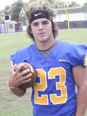 1562 - Tatum Sanford is the Holdenville News Wolverine of the Week. Tatum is one of the leaders on the Holdenville defense.