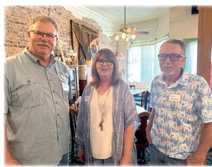 Jay Greenlee, Michell White Hunt and Guy Fechter