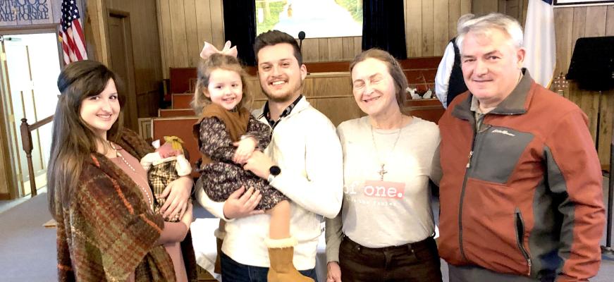 FORMER ABORTION NURSE JULIE WILKINSON SPOKE AT PRO LIFE SUNDAY LAST WEEKEND AT THE CHURCH OF THE NAZARENE.