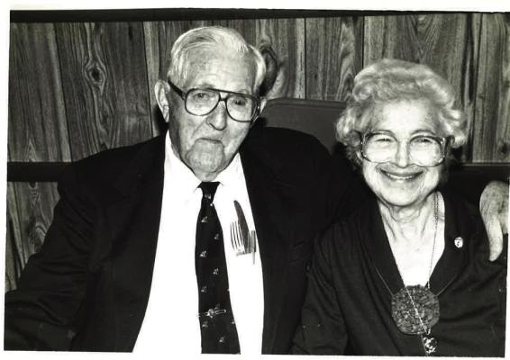 Fred and Elaine Scott - Fred for many years wrote a column for the Holdenville News called The Observer.
