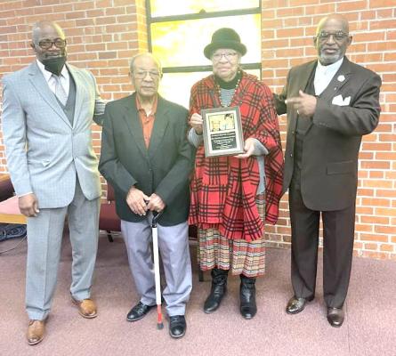 Tri-County Ministers Alliance Celebrating Dr. Martin Luther King Jr.’s Birthday by honoring these two lovely people, Rev. Mackilee and Sis. Melvina Samilton. They have been married for over 68 years and have been a great example for the community. We were honored to have them with us today. St. Paul Baptist Church, Wewoka Oklahoma. – Rev. John T. Berry, Shiloh Baptist Church