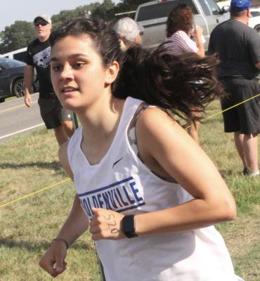 Brooklyn Nelms is the Holdenville News Wolverine of the Week. Brooklyn qualified for the state cross country meet and competed at the state meet in Edmond last Saturday where she placed in the top 40!