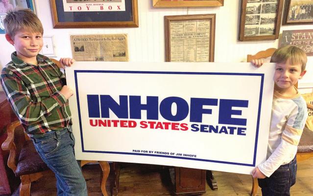 for their future....for yours Re-Elect Senator Jim Inhofe