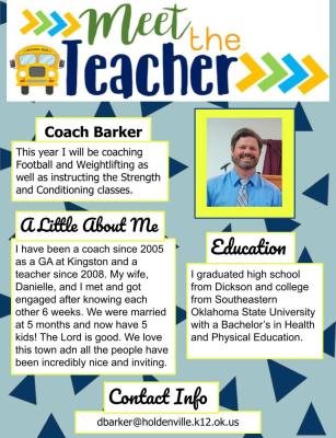 HHS NEW TEACHER SPOTLIGHT