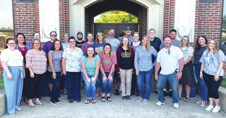 HOLDENVILLE WELCOMES ONE OF THE LARGEST GROUPS OF NEW TEACHERS AND SUPPORT STAFF IN RECENT HISTORY. WELCOME TO THE DISTRICT!