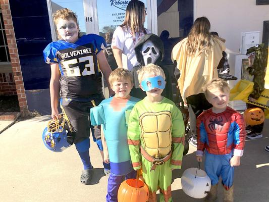 The Wilbanks Boys! Back (L-R): Kane and Kaleb. Front: Iam, Brady, and Kaiden
