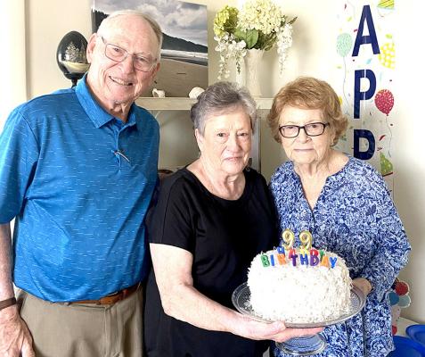 JOY SIMMONS CELEBRATES 99 YEARS WITH FAMILY AND FRIENDS