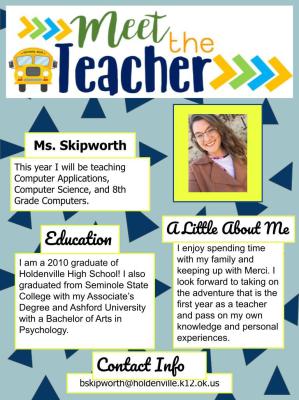 HHS NEW TEACHER SPOTLIGHT