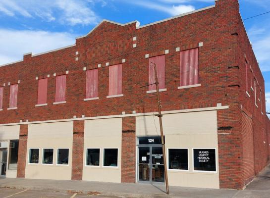 THE HUGHES COUNTY HISTORICAL SOCIETY HAS RECEIVED A MAJOR FACELIFT!