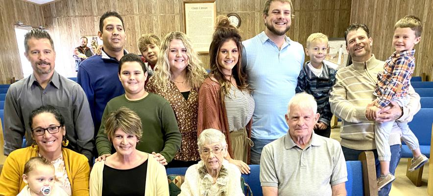 SUE MOORE HONORED AT PENN WEST BAPTIST