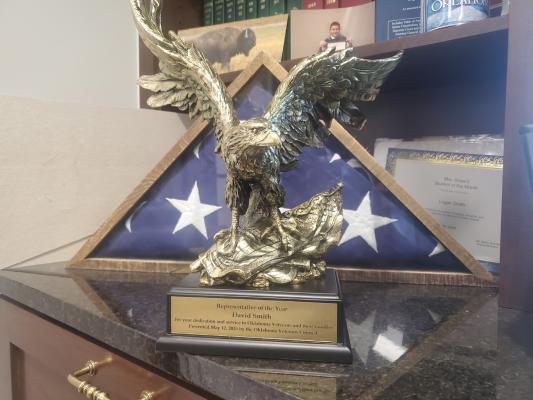 DAVID SMITH NAMED REPRESENTATIVE OF THE YEAR