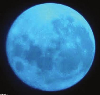 Halloween Blue Moon Oct. 31