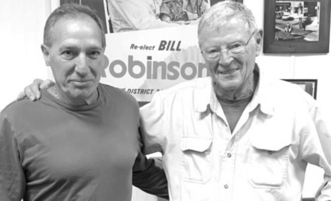 Senator Inhofe, pictured here with Mayor John Massad stopped by The News office in 2020 to visit with local leaders and friends. We greatly appreciate all of his help to this part of the state during his time in office.