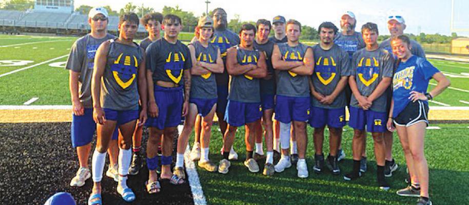 Wolverine Head Coach, Thomas Walser and Wolverine defensive coordinator, Darin Johnson, took this group of players to Beggs to participate in a passing league tournament! The Wolverines will begin practice August 10.