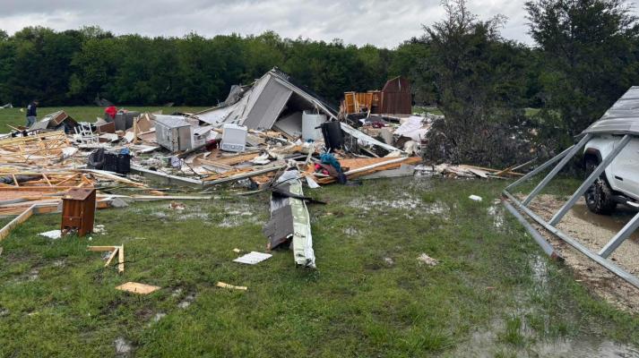 A SATURDAY NIGHT TORNADO RIPPED THROUGH SPAULDING. It claimed the life of lifelong Spaulding resident, Jerry “ J.D.” Davis, leaving his wife injured and in the hospital.