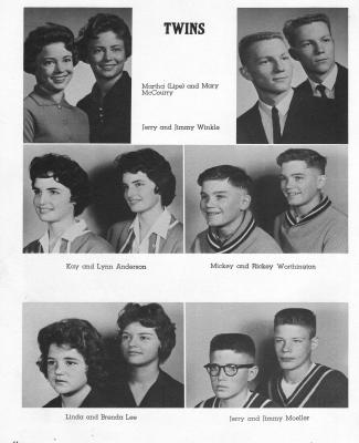 Looking back...Holdenville Twins 1961