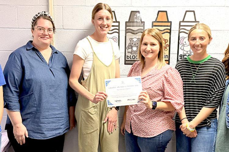 Elizabeth Nicolls, Tristan Laster, Mikela, Lee, Chelsea Dyer, Abby Freeman, Elisha Lunsford, Jenna Dockrey Regulate to Educate: Creating calm-safe spaces and sensory supports for student success Reed $674.95. Not Pictured: Beverly Sanford, Elizabeth Nicolls Supporting Sensory Regulation through Noise Reduction Headphones Reed $68.88