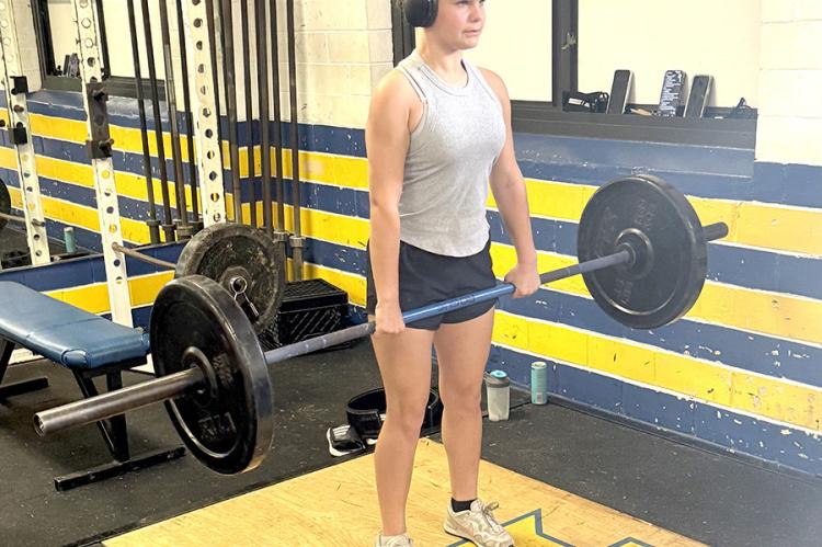 Cori Coates was one of the 45 female athletes who participated in the first week of Wolverine Summer Pride! The girls are putting in the work in the offseason and the 2026-27 sports season should be fun!