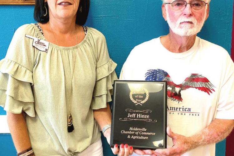Jeff Hinze Citizen of the Year