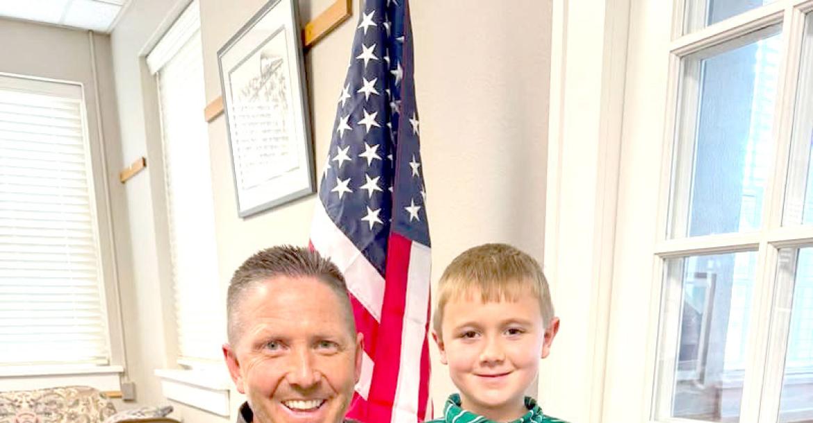 Current District 2 Congressman Josh Brecheen future Congressman Ransom Weaver