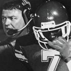Coach Rawls sends James “Juke” Jones in with the next play during the 1999 State Quarterfinal game.